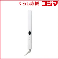 【 新品 未開封 】   テスコム マイナスイオン ストレートアイロン 25mm 120℃～200℃ 海外対応 交流(コード)式 ホワイト TS360A-W 未使用 送料無料