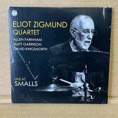 エリオットジグムンド  ジャズドラム jazz drums CD  ELIOT ZIGMUND Quratet  LIVE AT SMALLS 2017
