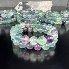 値下げ】天然石ブレスレット 天然珊瑚脂海雲母 - メルカリ