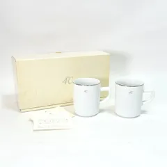4℃ / ヨンドシー ◆【洋食器】4℃/ペアロゴマグカップ すまい 雑貨 ギフト ギフト【未使用】 