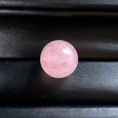 ディープローズクォーツ（紅石英）12mm玉 粒売り