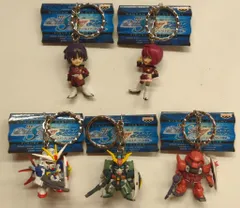 バンプレスト フィギュアキーホルダー フォースインパルスガンダム出撃編 機動戦士ガンダムSEED DESTINY 全5種セット