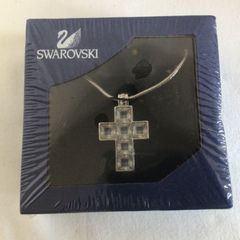 【新品未開封】　スワロフスキー　 クリスタル クロス　 ネックレス
