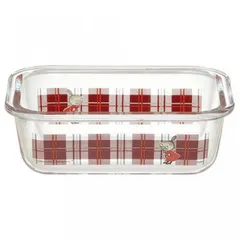 リトルミイ柄　ムーミン　耐熱ガラス製保存容器　Sサイズ（370m） GBST4　Skater（スケーター）　調理器具　moomin