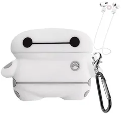 新品 Ausrann AirPods 3 ケース 2021 エアーポッズ 第3世代 カバー イヤホン ストラップ付き カラビナ リング付き Magsafe ワイヤレス充電対応 エアーぽっず 第三世代 ケース かわいい シリコンケース 3D 漫画 全面保護 TP
