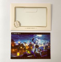 原神 甘雨 ポストカード 中国公式グッズ