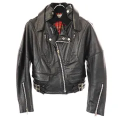 UNDER COVER アンダーカバー 13AW ニットコンビカウレザーライダースジャケット L1202-1 ブラック 2のサムネイル
