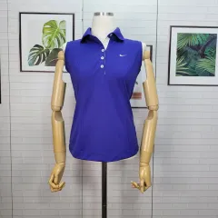 NIKE NIKE(ナイキ) ゴルフ カラー ノースリーブ Tシャツ S サイズ ほぼ新品