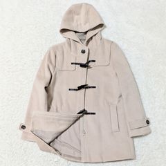 極美品 Freude しまむら ダッフルコート ロングコート トグル フード付き コート m ベージュ