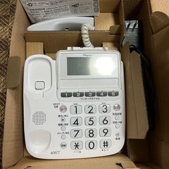 【動作確認済み】電話機　パイオニア　TF-SE10S-w 子機無し
