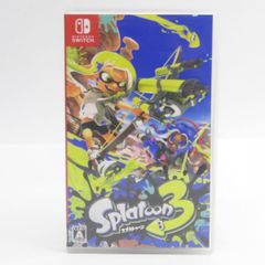 Nintendo Switchソフト スプラトゥーン3 ※中古