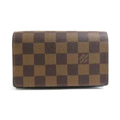 ルイ ヴィトン LOUIS VUITTON  二つ折り財布 ダミエ ポルトモネ ビエ トレゾール  N61730