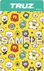 【中古】食玩 ステッカー・シール 集合(柄A) 「TRUZ デコステッカー ガムつき」