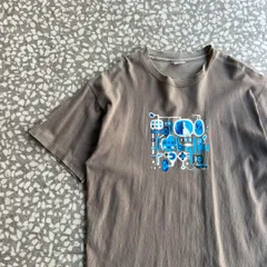 STUSSY / 00's usa製 Lunch Box T-shirt 【銀タグusa製、ランチボックス】オールドステューシーTシャツ古着フェードL デザインTシャツ　ビンテージ