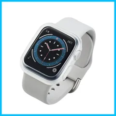 【特価セール】4 5 6 対応] SE SE2 ソフト Watch Watch フィルム兼用可 [Apple 40mm 透明 バンパー ケース クリア (アップルウォッチ) Apple AW-20SBPUCR エレコム