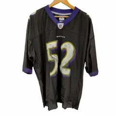 リーボック Reebok NFL RAVENS メッシュ フットボール ゲームシャツ メンズ import：XL のサムネイル