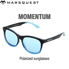 マーズクエスト モーメンタム ブルーハワイｘネオンブルー MARSQUEST MOMENTUM Blue Hawaii Ombre x Neon Blue 眼鏡 サングラス
