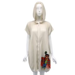 プリーツプリーズ　ケーブル編み模様　３　極美品 PLEATS PLEASE プリーツプリーズ イッセイミヤケ PP86-JK533