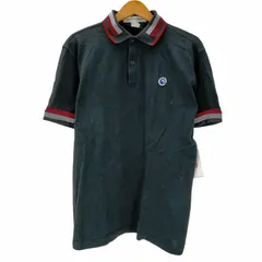 コムデギャルソンシャツ COMME des GARCONS SHIRT ワンポイント刺繍 ライン S/S ポロシャツ メンズ JPN：M のサムネイル