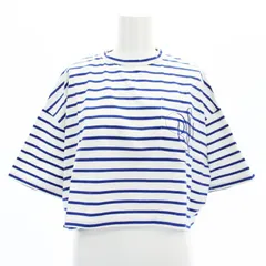 新品未使用rosy monsterカラーパターンビッグボーダートップス ピンク