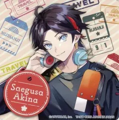 【中古】コースター 三枝明那(等身) オリジナルコースター 「バーチャルYouTuber にじさんじ×GiGOキャンペーン」 にじさんじ焼き/ノベルティ付きドリンク注文特典