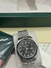 ROLEX Datejust 自動巻き腕時計 ブラック｜本日限定特価｜新品未使用