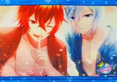 【中古】タペストリー(大型) [単品] 火ノ宮一輝＆水瀬碧 描き下ろしB2タペストリー 「PS Vitaソフト PsychicEmotion6 アニメイト限定セット」 同梱特典