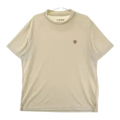 サイズ：L MAGGIA GOLF　マッジア ゴルフ  ハイネック 半袖Tシャツ  ベージュ系 [240101409997]# ゴルフウェア メンズ ストスト