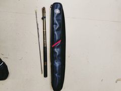 SHIMANO 渓流用 釣竿 渓峰 尖 硬調61 ZX 6.16m カーボンロッド 穂先あり ケース付 シマノ 渓流竿 釣り竿