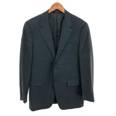 美品✨プラダ ナイロンジャケット テーラード アンコン パイピング 青 ブルー PRADA（プラダ）テーラードジャケット 紺 サイズ:50(XL位
