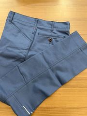A-9173 CO-COS (コーコス)　ストレッチスラックス　L　ブルー