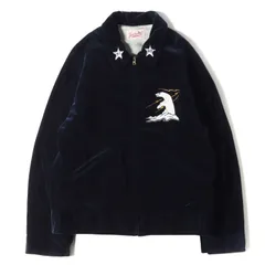 635センチ身幅TENDERLOIN テンダーロイン 16AW T-SOUVENIR JKT エレファント刺繍スーベニアジャケット ネイビー
