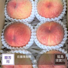 桃 【佐藤果樹園】 品種色々 2kg 6～9個 福島県須賀川市 福島の桃 福島 もも 贈答 プレゼント 《7/上旬～7/中旬より出荷》