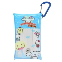 シナモロール マルチクリアケース Sサイズ チョコレート ポーチ アクセサリーポーチ