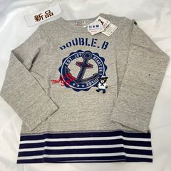 DOUBLE.B ベアキャラクター Tシャツ 80サイズ 長袖 新品タグ付き 