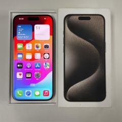 softbank iPhone 15 Pro 256GB ナチュラルチタニウム