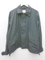 ◇ ⊇ EMMA CLOTHES 엠마 클로즈 나일론 긴팔 지퍼 업 재킷 사이즈 M 블랙 남성 P [1408200033184]