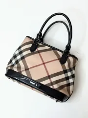 Burberry Burberry(バーバリー) ノヴァ チェック PVC ／ Leather トートバッグ バッグ