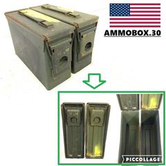 米軍放出品 アンモボックス PA-120アンモ缶 弾薬箱 サバゲー ミリタリー 米軍放出品】アンモボックス AMMO BOX PA-120 ミリタリー アンモ