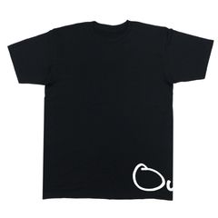 メンズ レディース カットソー 半袖Tシャツ トップス ロゴT オリジナル S/S TEE ブラック 黒 OTS0009