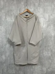 girl ノーカラー コート size2L/グレー ◆■ レディース