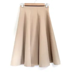 FOXEY NEW YORK(フォクシーニューヨーク) ロングスカート サイズ38 M レディース美品  - 38153 ベージュ