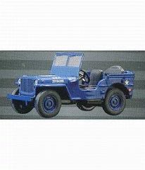 [중고] 미니카 1/64 Jeep Willys MB(블루) [USA 스포츠카 미니카 컬렉션 2]