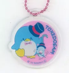 【中古】キーホルダー タキシードサム 「サンリオキャラクターズ アクリルキーホルダー はぴだんぶい」 seria限定