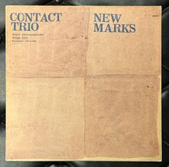 【オリジナル・ドイツ盤レコード】Contact Trio 「New Marks」 コンタクト・トリオ ECM