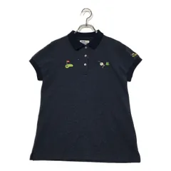 新品 ジャックバニー Jack Bunny!! ドラえもん 半袖ポロシャツ 黒 Jack Bunny!! ジャックバニー×ドラえもん 半袖ポロシャツ