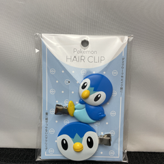 ポケモン　ポッチャマ　ヘアクリップ