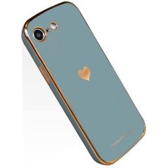 【迅速発送】グレー) SE2/7/8/SE3 (iPhone カバー iPhone8 iPhone8 軽量 耐衝撃 ストラップホール付き ソフト tpu キャラクター レンズ保護 メッキ加工 かわいい 兼用 第3世代 第2世代 ケース ケース iPhoneSE