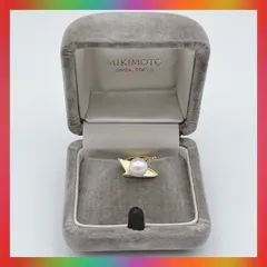 MIKIMOTOミキモト　パール　SILVERピンバッジ　箱付き　40461 MIKIMOTOミキモト パール SILVERピンバッジ 箱付き 40461