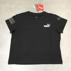 プーマ/PUMA　POWER カラーブロック Tシャツ　ガールズ　キッズ　130　ブラック　675838